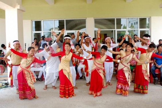 Assam Association of Tripura celebrates bengali bihu festival 2015